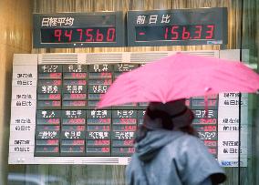 Key Nikkei stock index closes at 18-year low